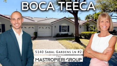 Boca Teeca Boca Raton Property Tour | 5140 Sabal Gardens Ln Apt 2